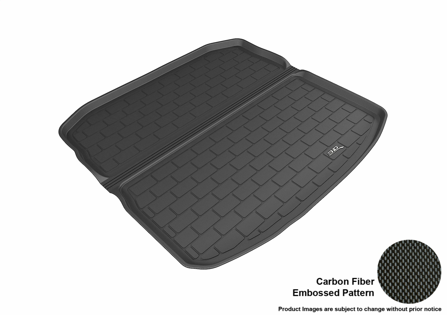 3D MAXpider M1AD0331309 Cargo Area Liner; Black; Carbon Fiber Texture
