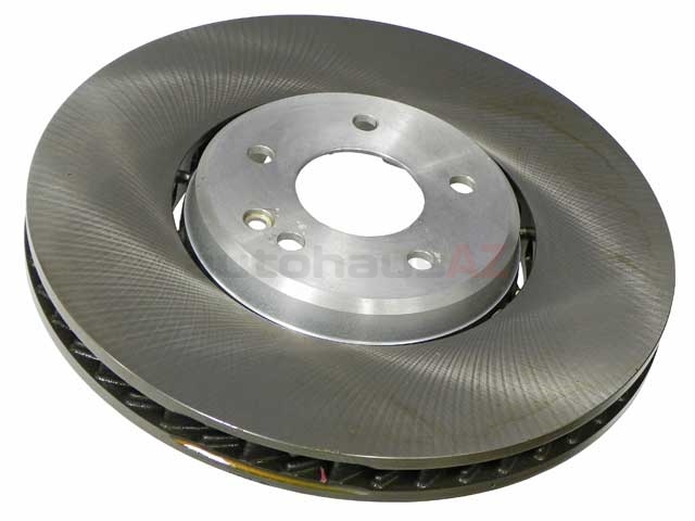 400366875 Zimmermann Formula Z Disc Brake Rotor; Front Left