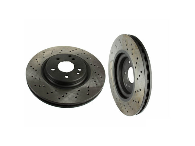 OPparts 40533168 Disc Brake Rotor; Front - Mercedes | 34331 YH20444DR