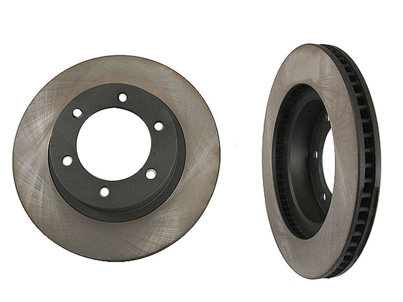 OPparts 40551023 Disc Brake Rotor; 6 Lug; 4 Piston Caliper Toyota