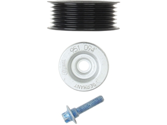 Complete Drive Belt Kit With Tensioner & Idler Pulleys For Mercedes C63, E63, ML63 AMG