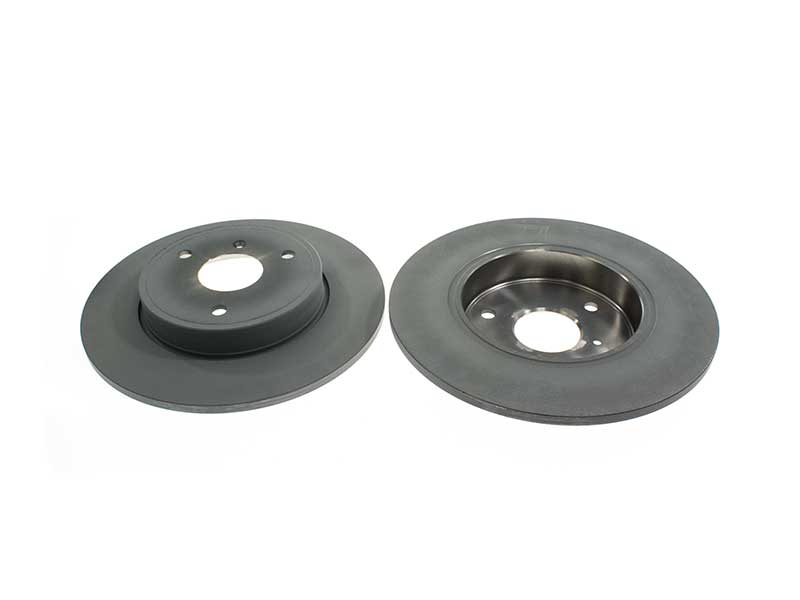 4514210112 Genuine Smart Disc Brake Rotor Set; Front; Pair