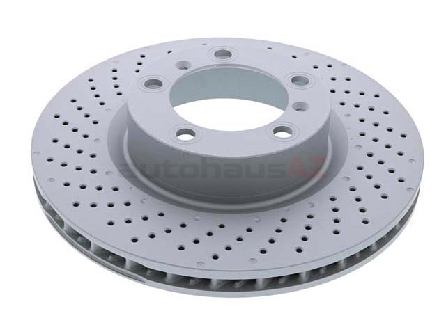 460152920 Zimmermann Coat Z Disc Brake Rotor; Front Left