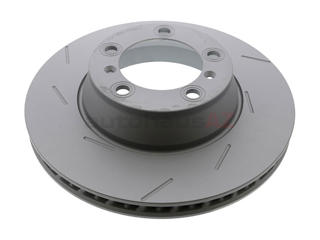 460158220 Zimmermann Coat Z Disc Brake Rotor; Rear Left; Directional