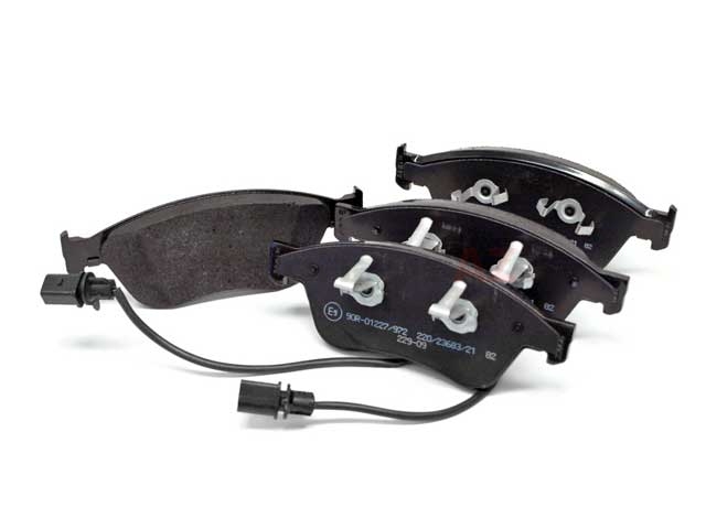 Jurid 4E0698151J, 573207J Brake Pad Set; Front with Sensors