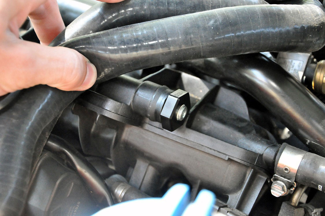 034 Motorsport 034145Z009 Intake Manifold Plug & Boost Tap; Billet