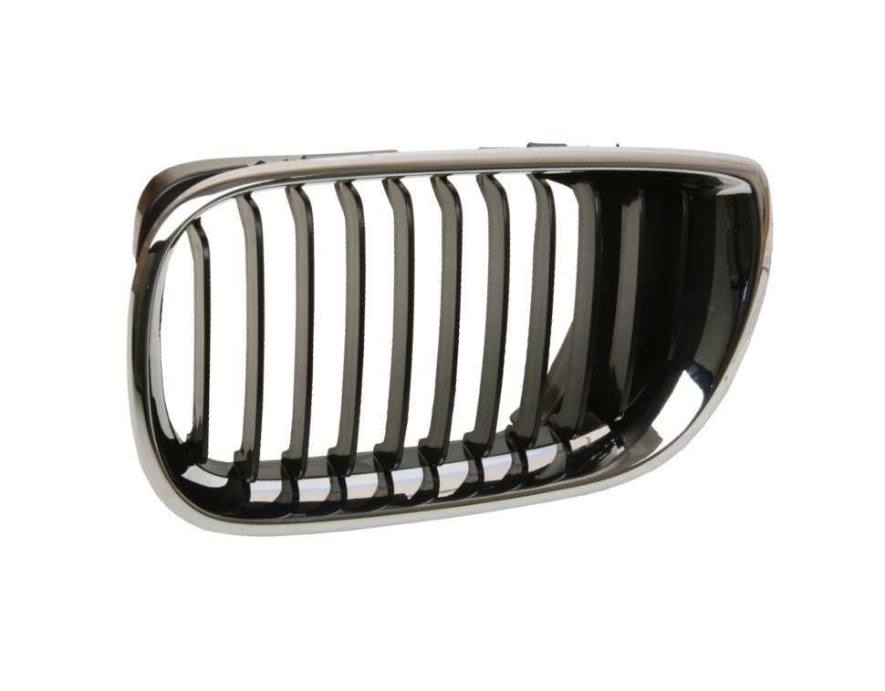 URO Parts 51137030545 Grille; Left; Black with Chrome Trim BMW 51137030545E W01331831427