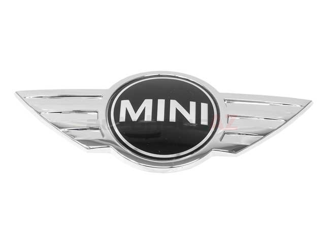 51142754973 Genuine Mini Emblem; MINI Logo Emblem for Hood