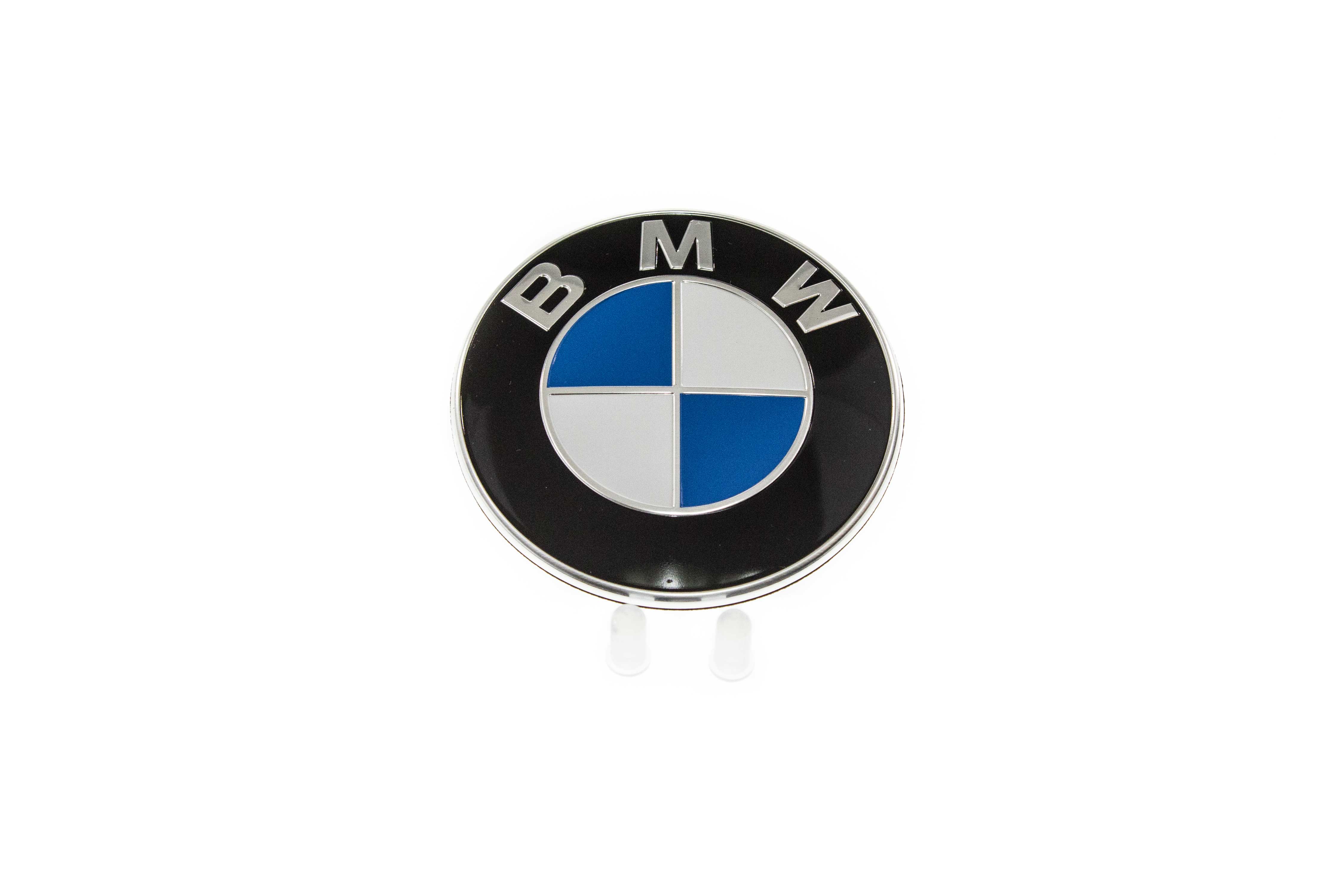 BMW Hood Roundel Emblem with Grommets