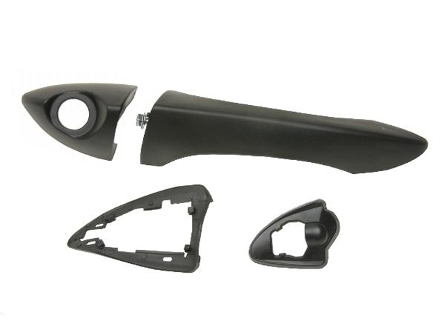 URO Parts 51218243617K Door Handle, Exterior; Left, Incls. Handle, Lock