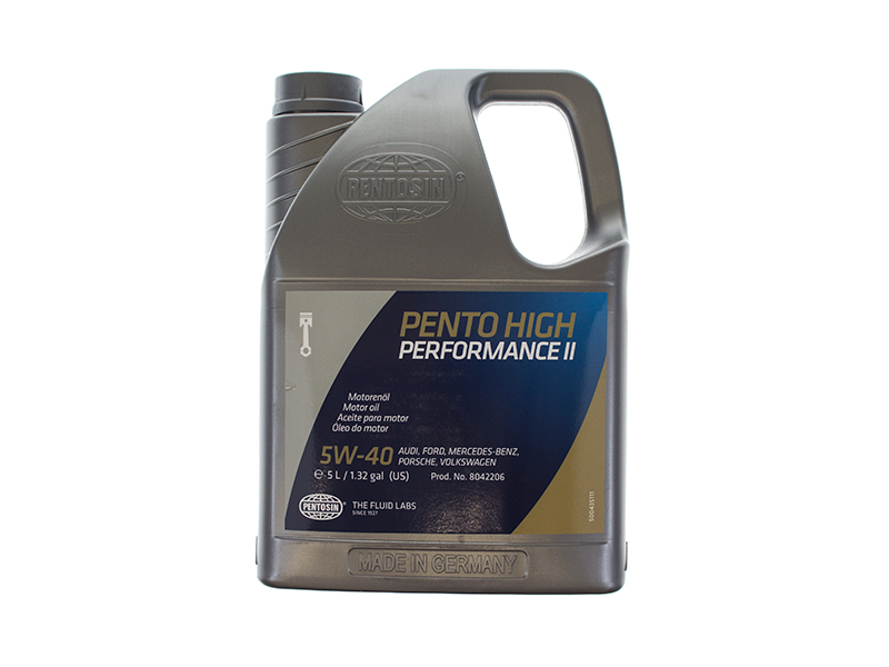 5W40HP25L Pentosin Engine Oil; 5W-40; Full Synthetic; 5 Liter