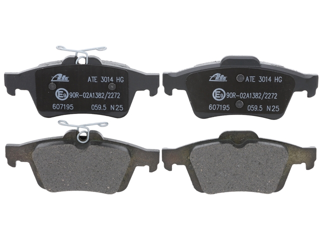 ATE 607195 Brake Pad Set; Rear - Volvo | 30769113 30793618