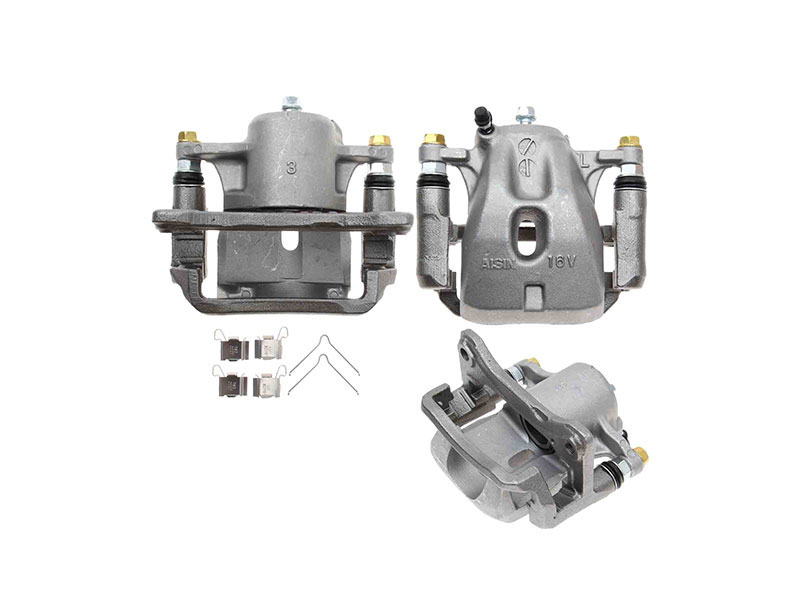 thumbnail interactive-video image 1 of Lexus IS300 / LS400 Brake Caliper Mounting Inserts – Stainless Steel, Offset Thread, USA 1 of 3