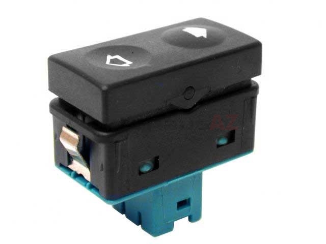 61318365300 URO Parts Power Window Switch; With Tip Function; Green Terminal Housing