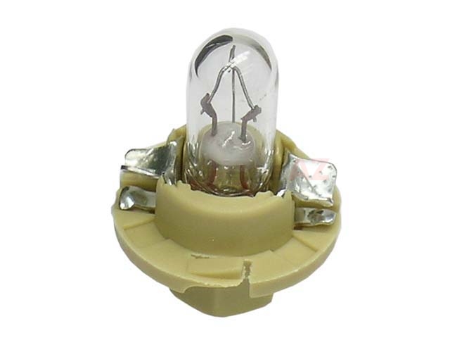 OES 62111391260, 39118 Instrument Panel Light Bulb; Instrument/Dash Bulb with Beige Socket Base; 12V/1.5W (2452MFX6) - BMW, Porsche | 0025443694 OES 62111391260, 39118 Instrument Panel Light Bulb; Instrument/Dash Bulb with Beige Socket Base; 12V/1.5W (2452MFX6) - BMW, Porsche | 0025443694