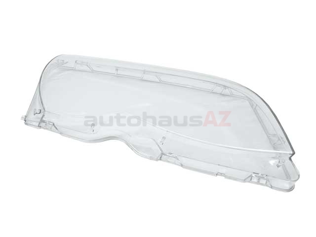 63126924046 Automotive Lighting Headlight Lens; Right, Plastic