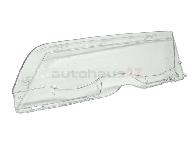 63128380189 Automotive Lighting Headlight Lens; Left, Plastic