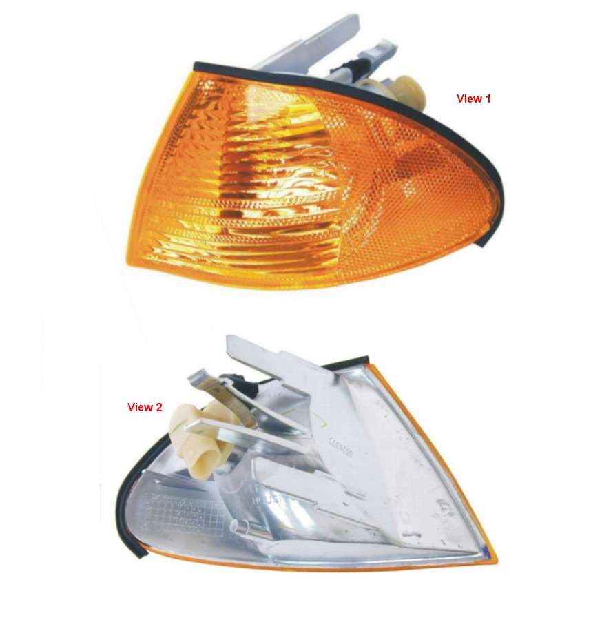 URO Parts 63136902765E Turn Signal Light Assembly; Front Left Amber