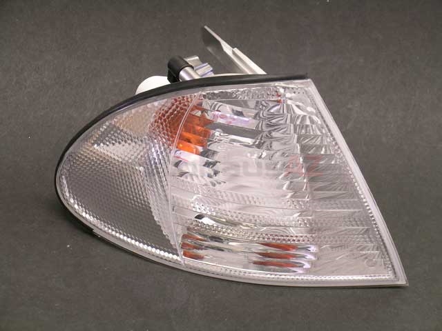 63136902770 Automotive Lighting Turn Signal Light; Front Right White Euro Lens Assembly; Sedan/Wagon