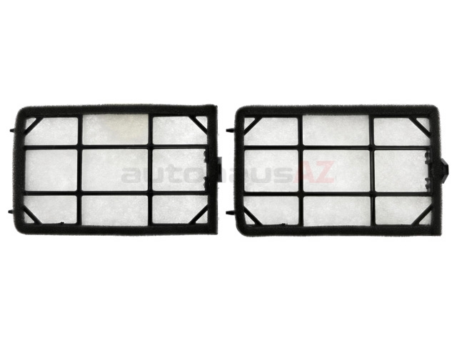 64118391385MY Meyle Cabin Air Filter Set; Recirculation Filter; Side of AC/Heater Housing; SET of 2