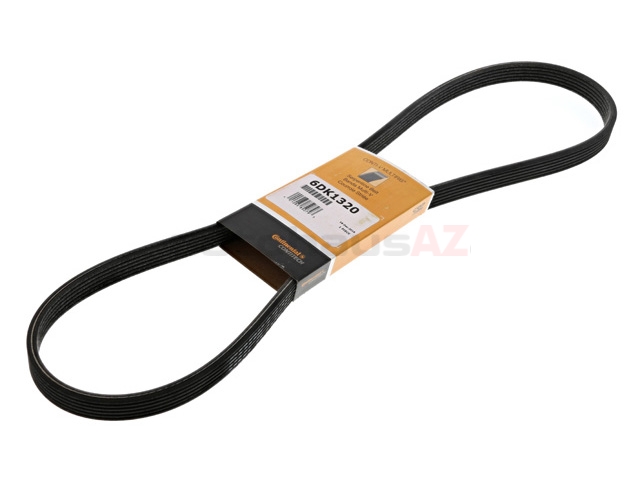 6DPK1320 Continental ContiTech Serpentine Belt; Alternator; Dual Sided Grooves