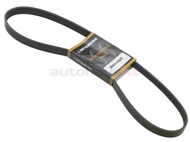 6PK1115M Mitsuboshi Serpentine Belt; Alternator and Air Conditioning