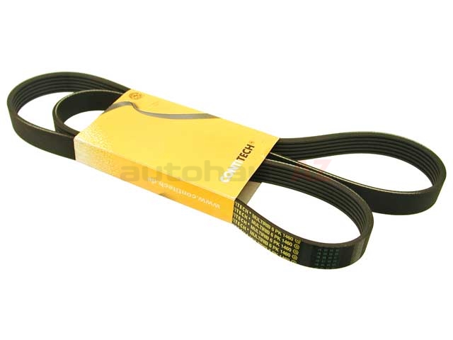Continental ContiTech 6PK1460, 6K1460 Serpentine Belt; Alternator  