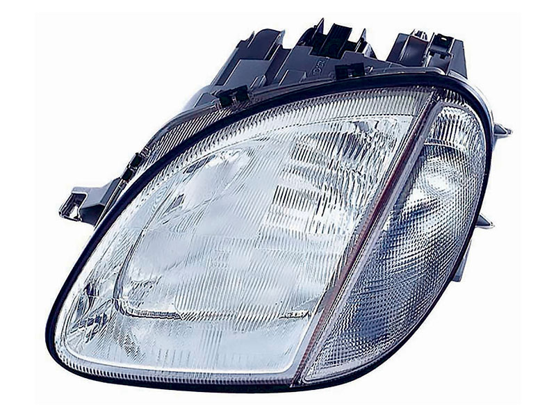 MB2502127 Depo Headlight Assembly; Left