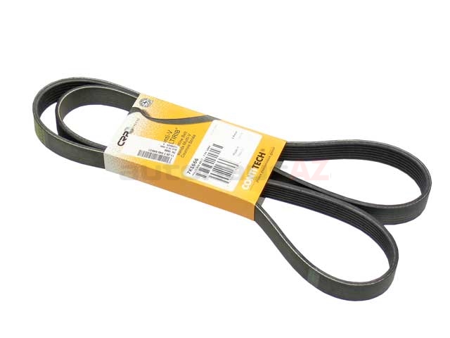 Continental ContiTech 7PK1666, 7K1666 Serpentine Belt; Water