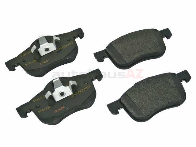 Genuine Volvo S60 S80 V70 V70XC Front Brake Pad Set OE OEM 8634921