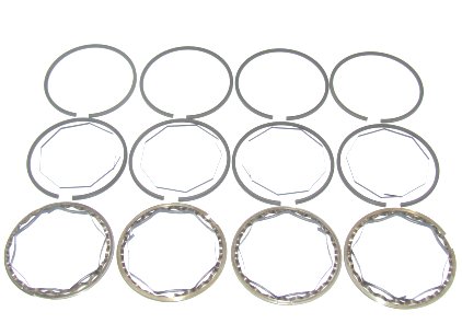 Jeu de segments DEVES pour 1000, diamètre d'origine 75 mm / Deves piston  ring set 75 mm Laverda - JLO Tech