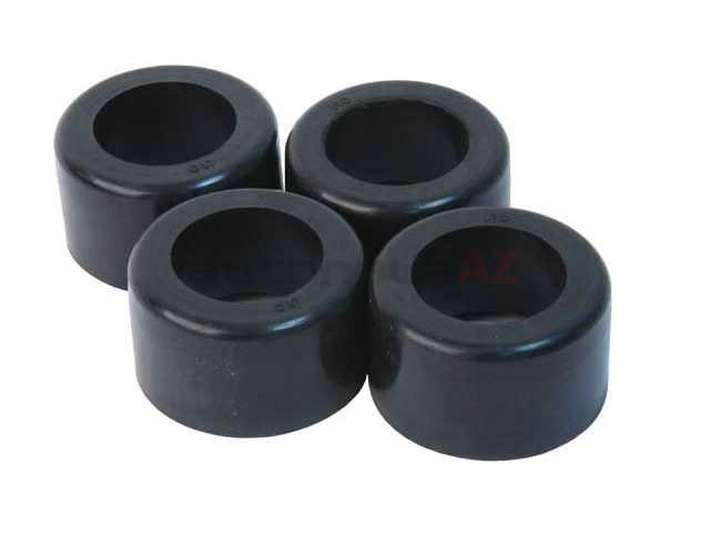 91133300900BHD URO Parts Suspension Spring Plate Bushing Set; Rear Heavy Duty Rubber Version; 80-85 Shore A Hardness