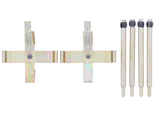 91135295101 ATE Disc Brake Hardware Kit; Rear Pad Hardware Kit