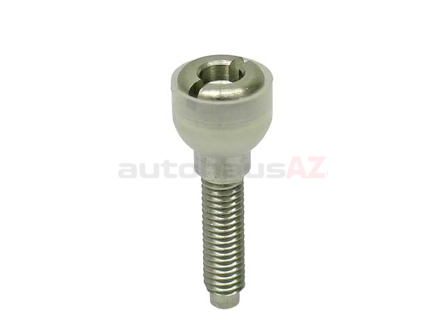 91163113000 O.E.M. Headlight Rim Screw; Inner Hollow Headlight Screw for H1 or H4 Headlight; 5mm