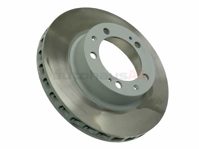 92835104404 Sebro Coated Disc Brake Rotor; Front Right; Directional; Vented