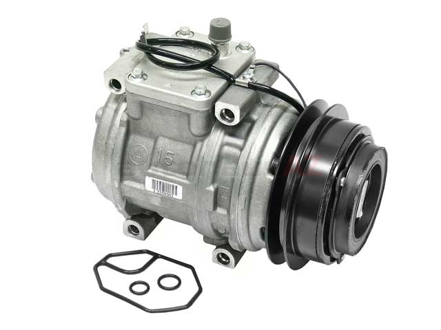 For Porsche 911 84-89 H6 GAS Remanufactured A//C Compressor w// Clutch OE Denso