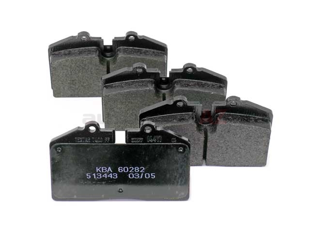 96435193903 Textar Brake Pad Set; Rear