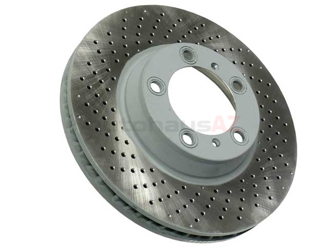 Sebro Coated Front Left Disc Brake Rotor 99635140902 Porsche 911