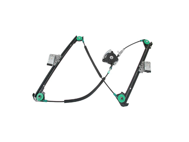 thumbnail image 2 of URO Parts Premium Ball Bearing Window Regulator (Front Left, No Motor) - Fits Select Models 2 of 11