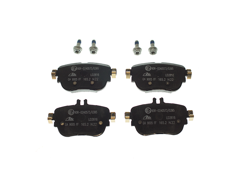ATE Ceramic 0004209800, LD2616 Brake Pad Set; Rear Mercedes 0004206100 0004209303