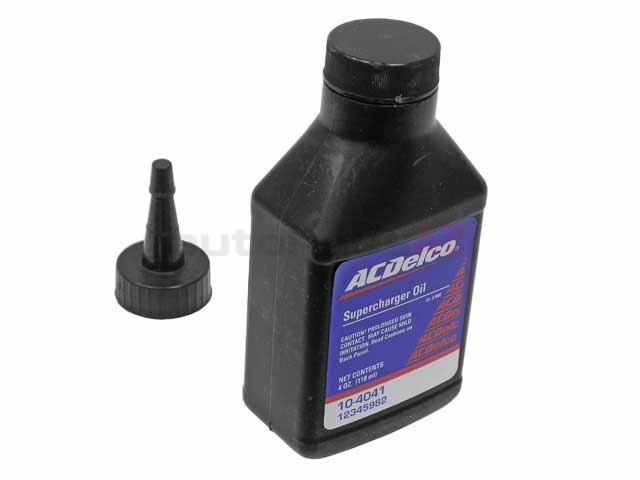 AC Delco 000989620110, 104041 Supercharger Oil; 4 oz. - Mercedes 