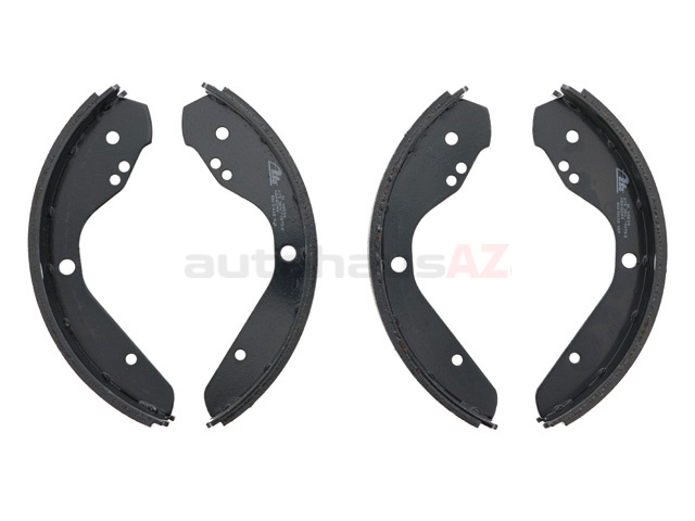 113609237H ATE Drum Brake Shoe Kit; Front
