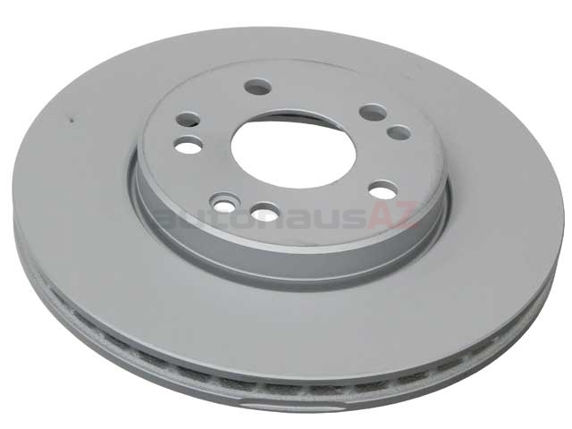 124421241264 ATE Coated Disc Brake Rotor; Front