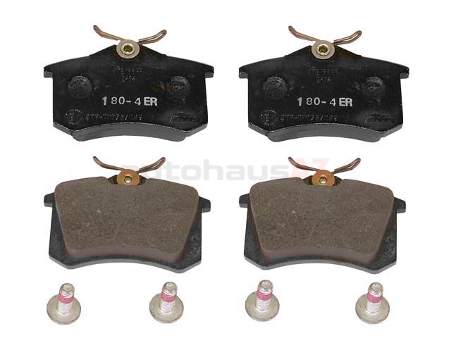ATE 1K0698451J, 602820 Brake Pad Set SKU: 1443882-AT-1K0698451J ...