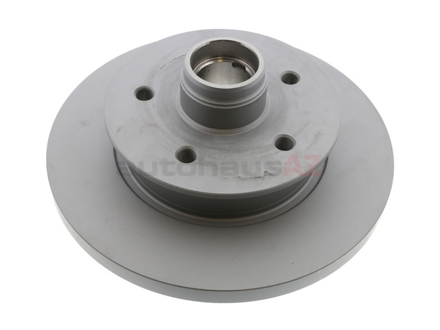 251407617K ATE Coated Disc Brake Rotor; Front