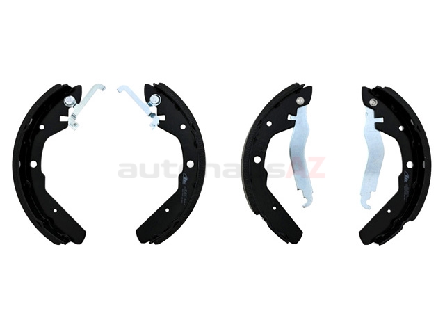 251698531LX ATE Brake Shoe Set; Rear