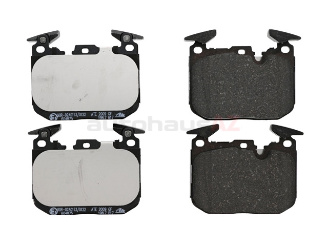ATE 34106878878, 604875 Brake Pad Set; Front - BMW