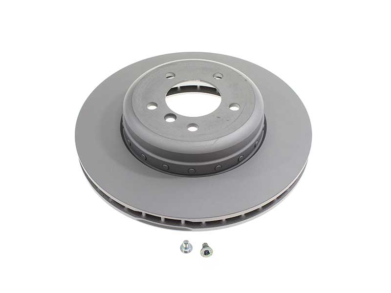 ATE Coated 34116763824, 430186 Disc Brake Rotor; Front BMW