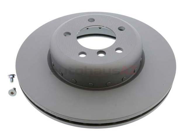 34116778647 ATE Coated Disc Brake Rotor; Front