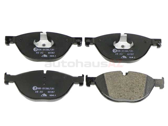 34116793021 ATE Brake Pad Set; Front